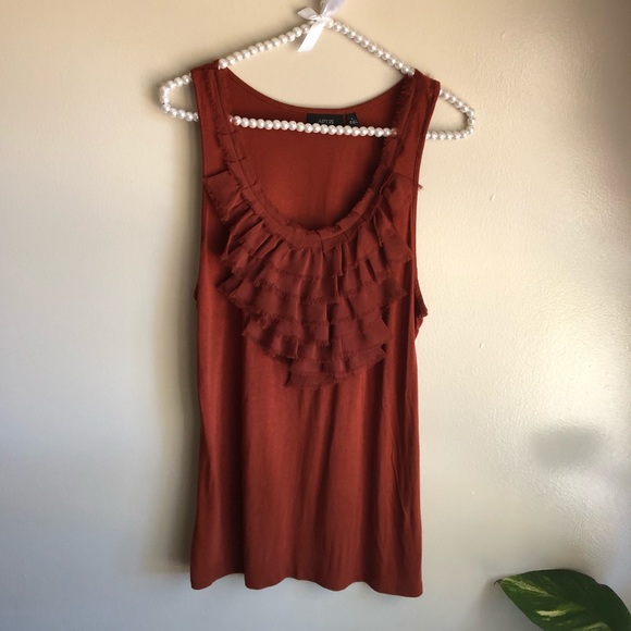 Apt. 9 Tops - Apt. 9 | Beautiful Burnt Orange Tank L